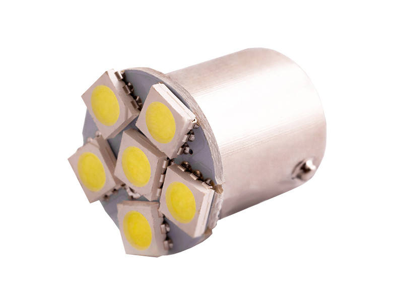 Светодиодная автолампа T25 P21W (1156) 12В SMD5050-6led белый
Светодиодная автолампа T25 P21W (1156) 12В SMD5050-6led белый