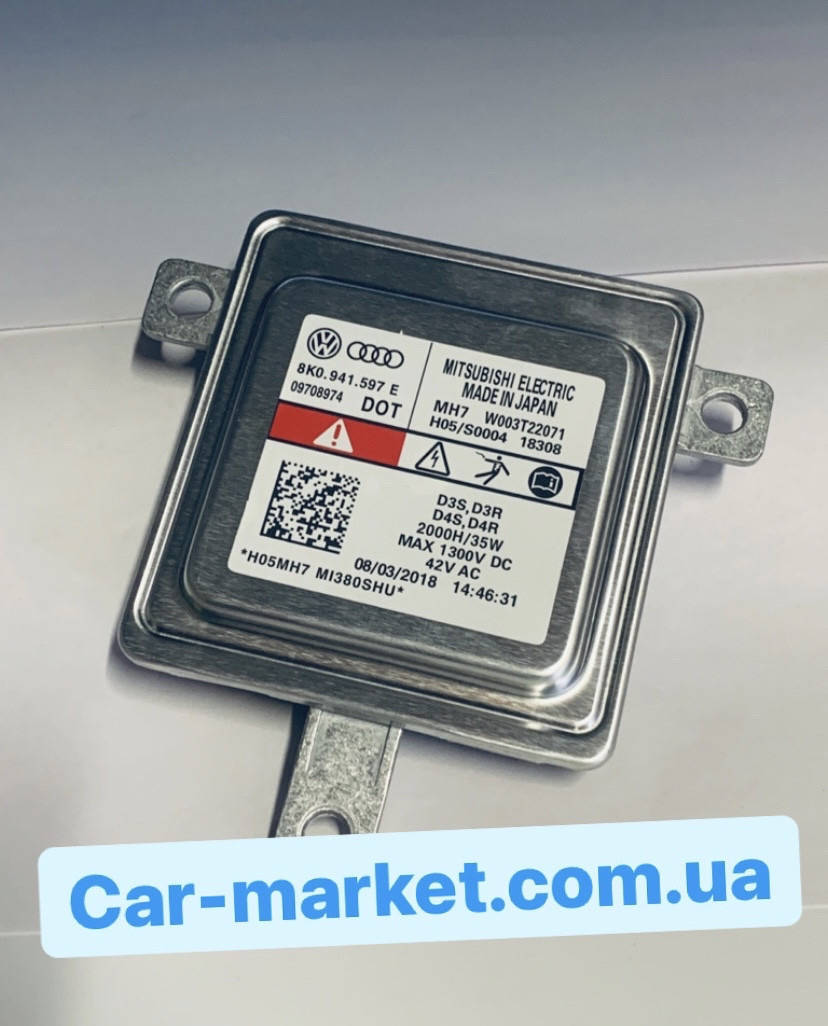 Оригинальный Штатный Блок розжига ксенона VAG 8K0941597E для Audi Q3 Q5 Q7 A1 A3 A4 A5 A6 A7 A8 Mitsubishi D3S
Оригинальный Штатный Блок розжига ксенона VAG 8K0941597E для Audi Q3 Q5 Q7 A1 A3 A4 A5 A6 A7 A8 Mitsubishi D3S