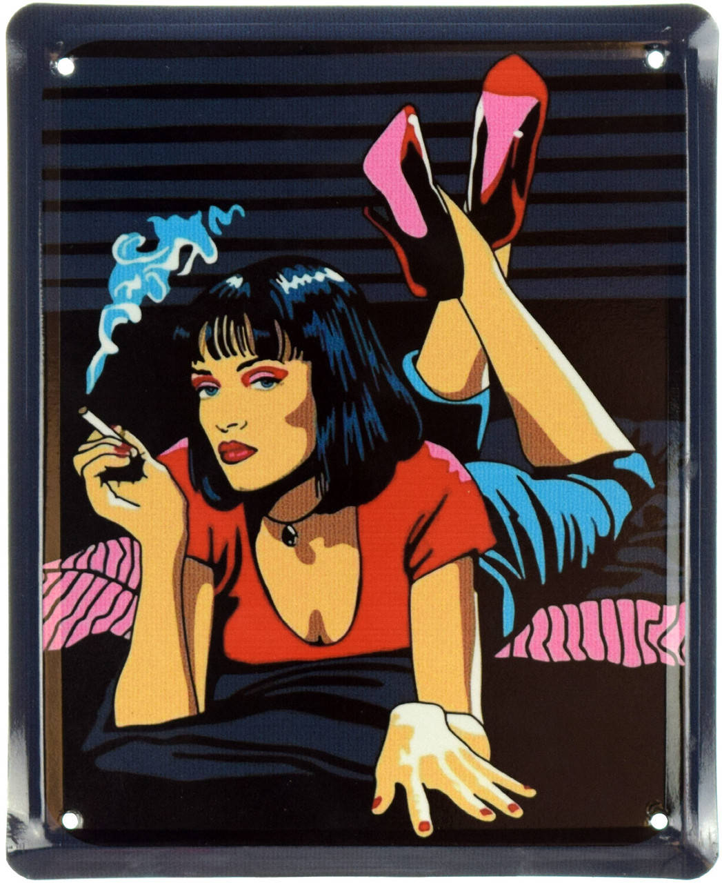 Металлическая табличка "Криминальное Чтиво (Мия Уоллес) / Pulp Fiction (Mia)" (ms-001039)
Металлическая табличка "Криминальное Чтиво (Мия Уоллес) / Pulp Fiction (Mia)" (ms-001039)