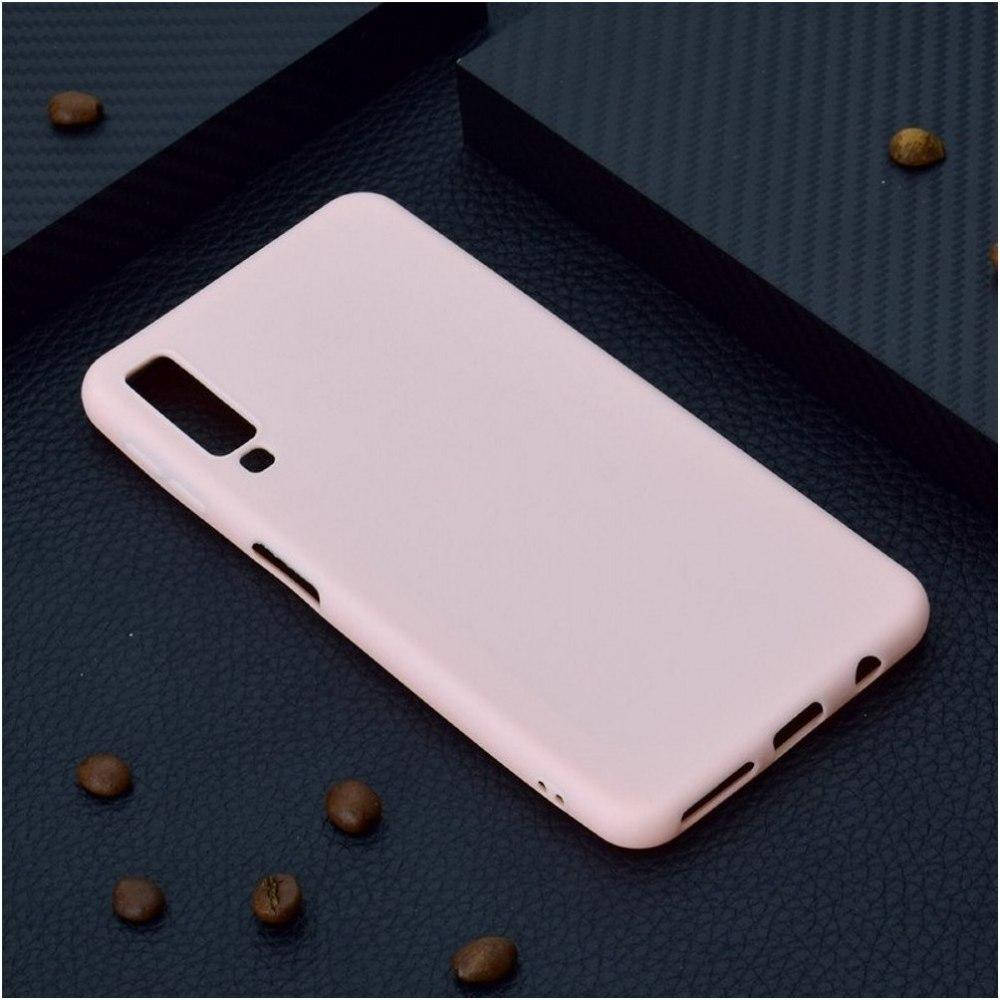 Матовый чехол OneShot Samsung Galaxy A7 2018 A750 (силиконовая накладка) (Самсунг А7 18 А750), Розовый
Матовый чехол OneShot Samsung Galaxy A7 2018 A750 (силиконовая накладка) (Самсунг А7 18 А750), Розовый