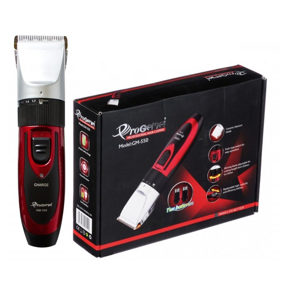 Профессиональная машинка для стрижки Gemei GM-550 с керамическими лезвиями / Беспроводной триммер (777)
Профессиональная машинка для стрижки Gemei GM-550 с керамическими лезвиями / Беспроводной триммер (777)