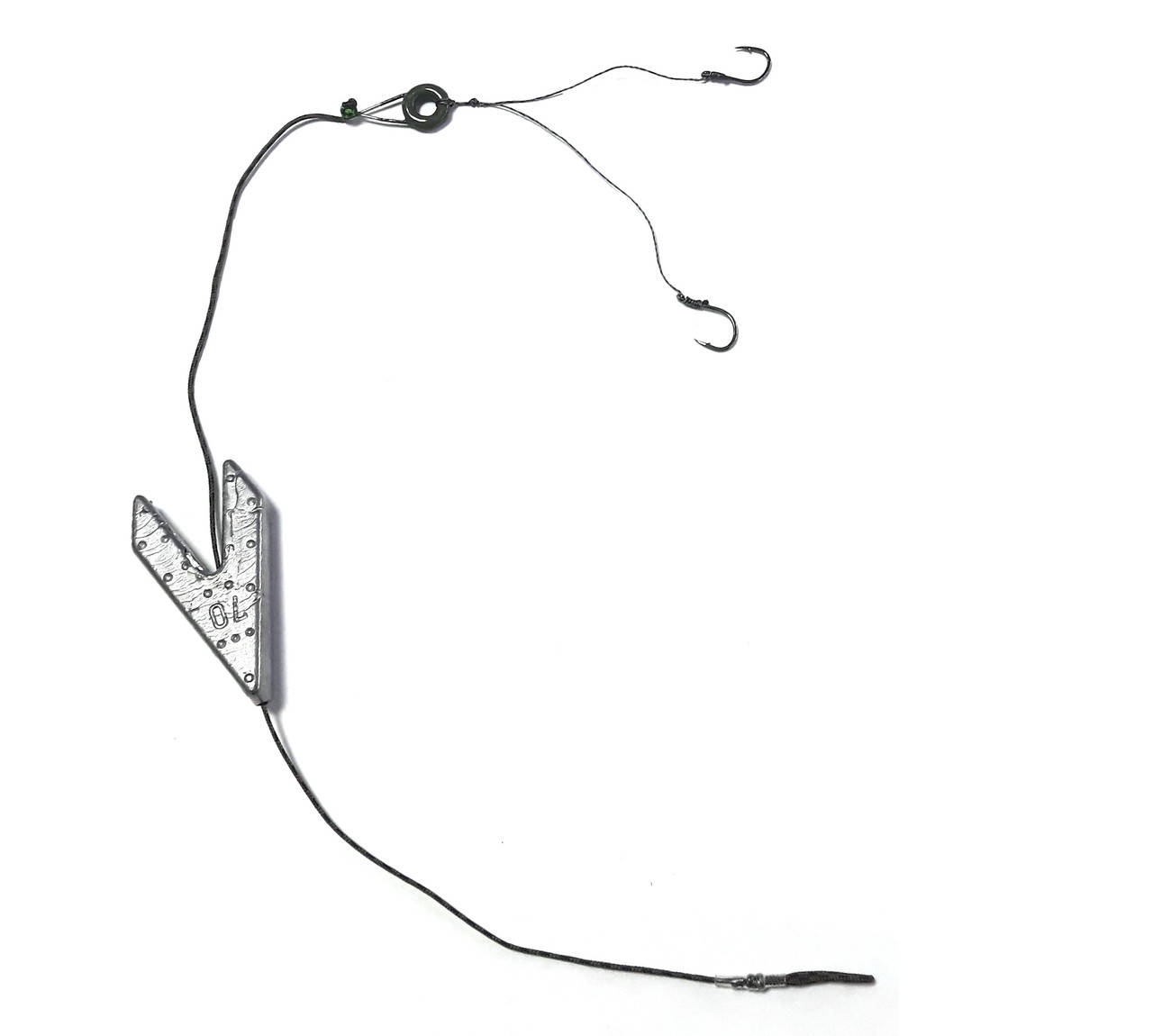 Снасть Макушатник клипса в сборе 70 грамм.
Снасть Макушатник клипса в сборе 70 грамм.