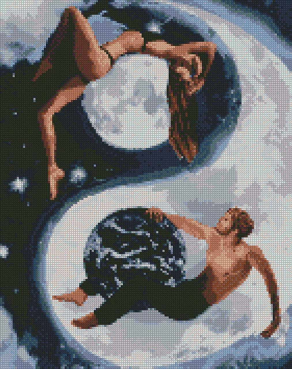 Алмазная мозаика по номерам люди пара 40*50 Инь Ян Набор алмазной вышивки на подрамнике тм Идейка
Алмазная мозаика по номерам люди пара 40*50 Инь Ян Набор алмазной вышивки на подрамнике тм Идейка