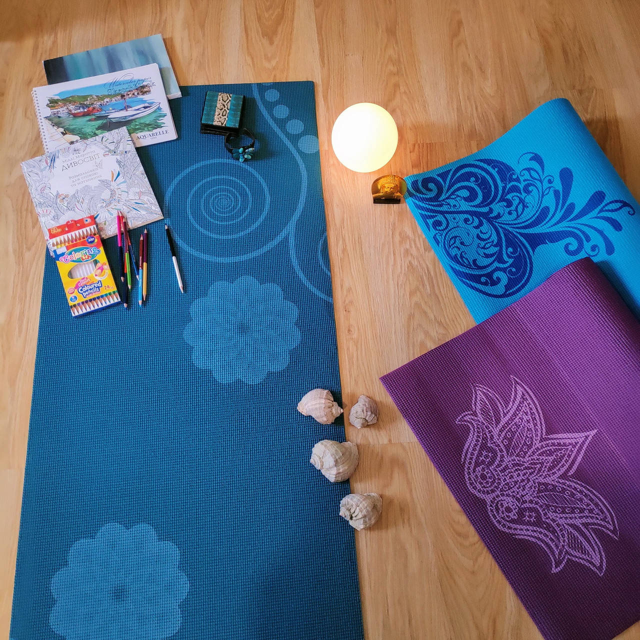 ЙогаМат толщиной 6 мм с Рисунком, Коврик Для Йоги и Фитнеса Армированный Пилатеса.
ЙогаМат толщиной 6 мм с Рисунком, Коврик Для Йоги и Фитнеса Армированный Пилатеса.