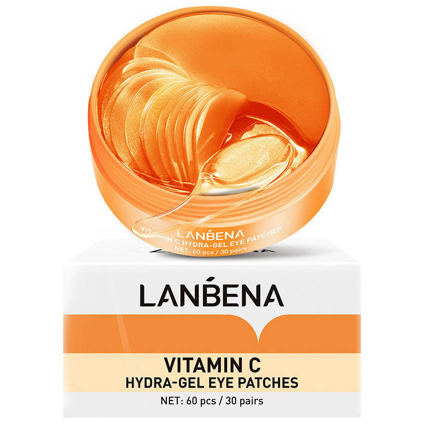 Осветляющие гидрогелевые патчи от темных кругов с витамином С Lanbena Vitamin C Hydra-Gel Eye Patches, 60шт
Осветляющие гидрогелевые патчи от темных кругов с витамином С Lanbena Vitamin C Hydra-Gel Eye Patches, 60шт