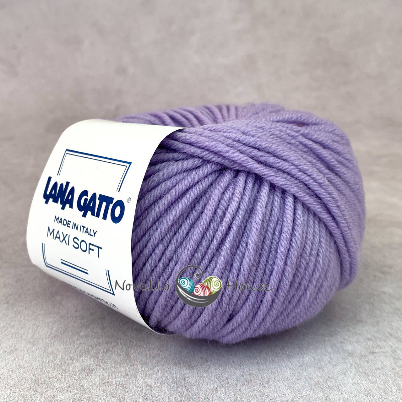 Lana Gatto MAXI SOFT (Лана Гатта Макси Софт) № 10180 сиреневый (Пряжа меринос, Нитки для вязания)
Lana Gatto MAXI SOFT (Лана Гатта Макси Софт) № 10180 сиреневый (Пряжа меринос, Нитки для вязания)