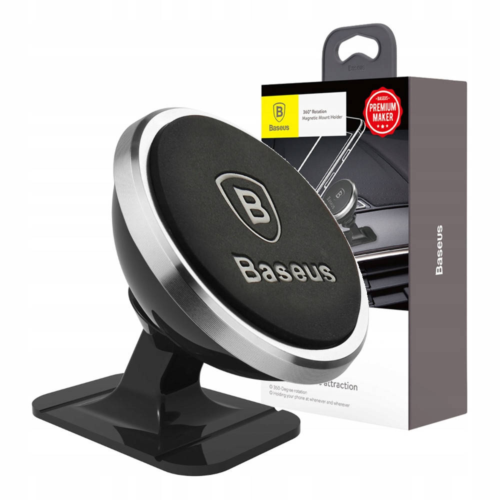 Держатель для телефона в авто Holder Baseus Premium Magnetic 360 SUGENT-NTOS Silver, Серебристый
Держатель для телефона в авто Holder Baseus Premium Magnetic 360 SUGENT-NTOS Silver, Серебристый