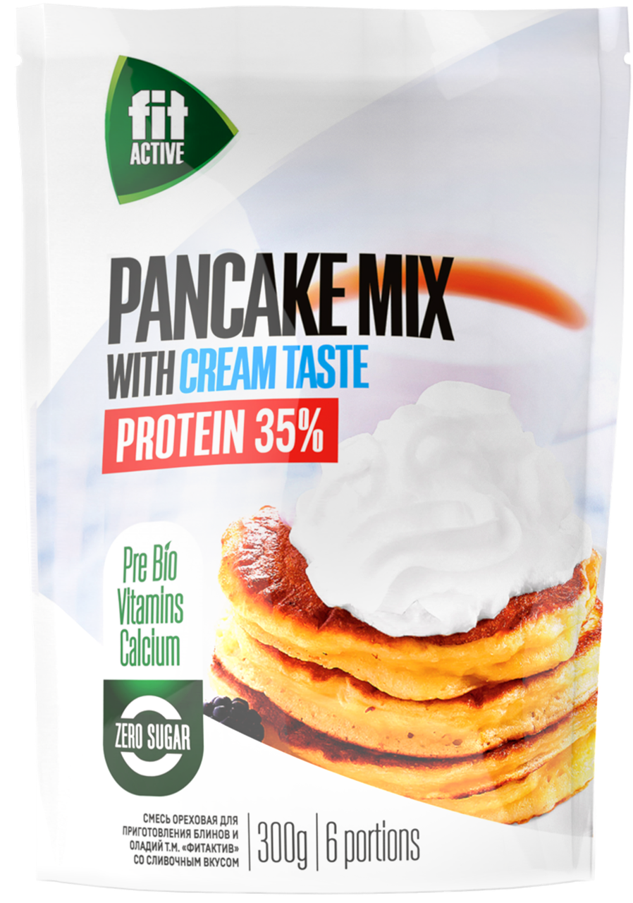 Смесь ореховая для приготовления панкейков ФитПарад Fit Active со вкусом Сливок (300 грамм)
Смесь ореховая для приготовления панкейков ФитПарад Fit Active со вкусом Сливок (300 грамм)