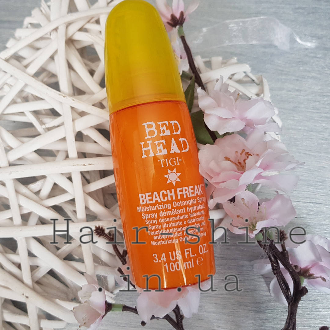 Увлажняющий спрей для легкого расчесывания волос TIGI Bed Head Beach Freak Moisturizing Spray 100 ml
Увлажняющий спрей для легкого расчесывания волос TIGI Bed Head Beach Freak Moisturizing Spray 100 ml