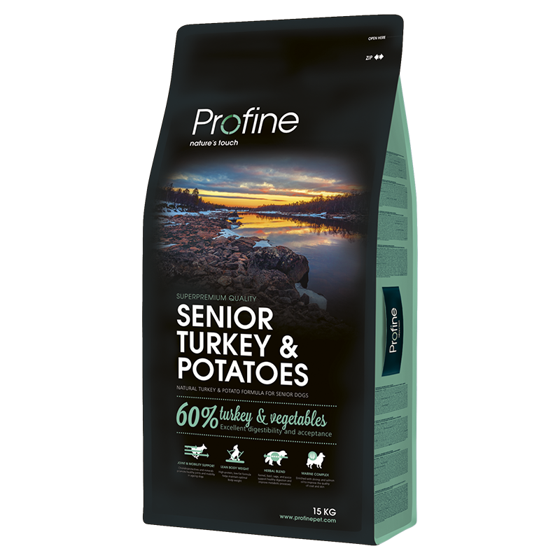 Profine Senior Turkey & Potatoes 3кг- корм для пожилых собак с индейкой 
Profine Senior Turkey & Potatoes 3кг- корм для пожилых собак с индейкой