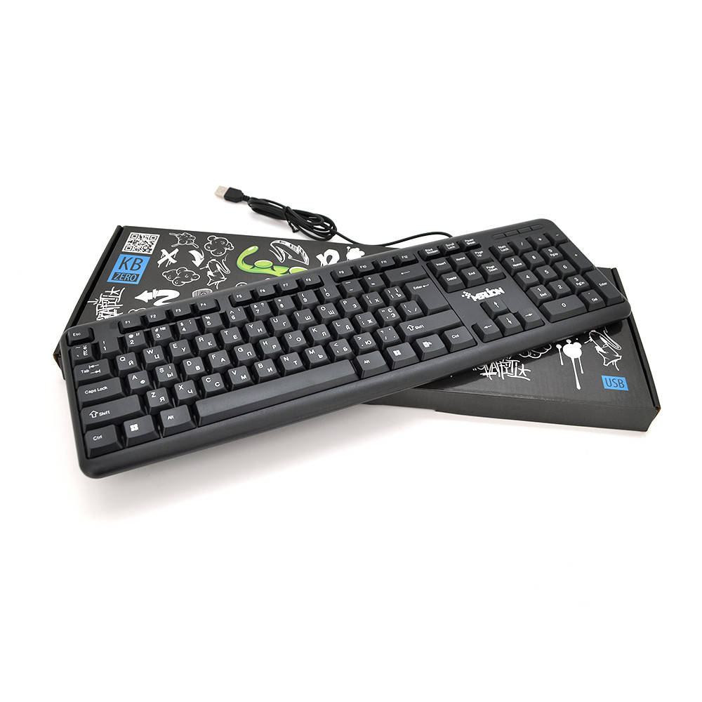 Клавіатура USB Merlion KB-Zero, довжина кабелю 135см, (Eng/Укр/Рус), (460х158х33 мм) Black, 104к, Q20, Черный
Клавіатура USB Merlion KB-Zero, довжина кабелю 135см, (Eng/Укр/Рус), (460х158х33 мм) Black, 104к, Q20, Черный