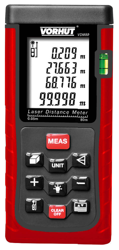 Лазерный дальномер VDM-80 0,05-80м +/-2мм 7-функций Vorhut 34-218 |Лазерний дальномір VDM-80 0,05-80м +/-2мм
Лазерный дальномер VDM-80 0,05-80м +/-2мм 7-функций Vorhut 34-218 |Лазерний дальномір VDM-80 0,05-80м +/-2мм