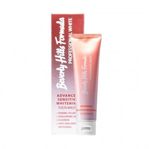 Паста зубная Beverly Hills Formula Professional White Advanced Sensitive 100 мл, арт.003596
Паста зубная Beverly Hills Formula Professional White Advanced Sensitive 100 мл, арт.003596