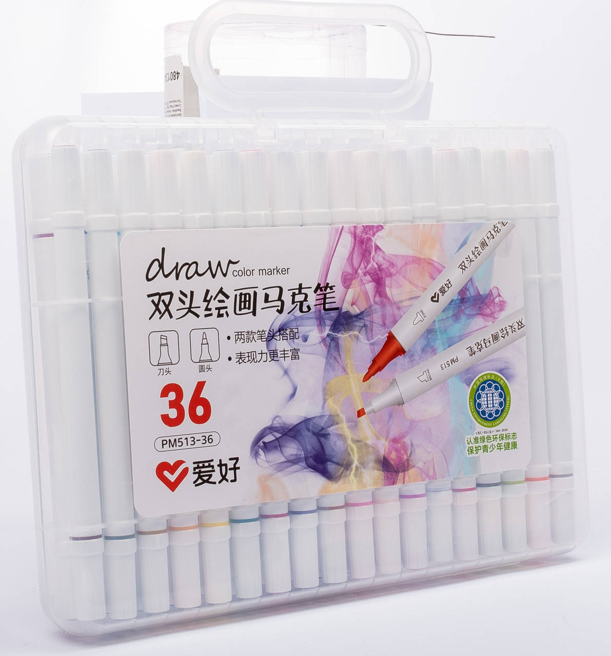 Набор скетч-маркеров 36 шт. Aihao для рисования двусторонних sketchmarker slim код: PM513-36
Набор скетч-маркеров 36 шт. Aihao для рисования двусторонних sketchmarker slim код: PM513-36