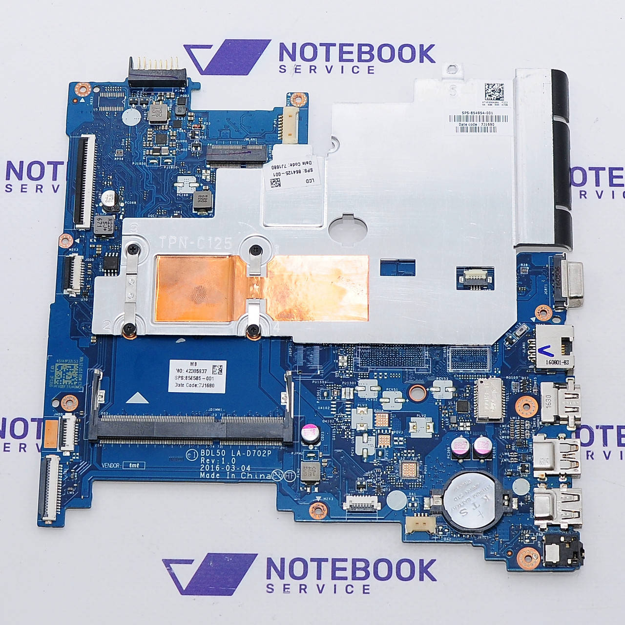 Материнская плата HP Pavilion 15-AY 250 G5 256 G5 (bdl50 la-d702p 858585-001 / Pentium N3060) Гарантия
Материнская плата HP Pavilion 15-AY 250 G5 256 G5 (bdl50 la-d702p 858585-001 / Pentium N3060) Гарантия