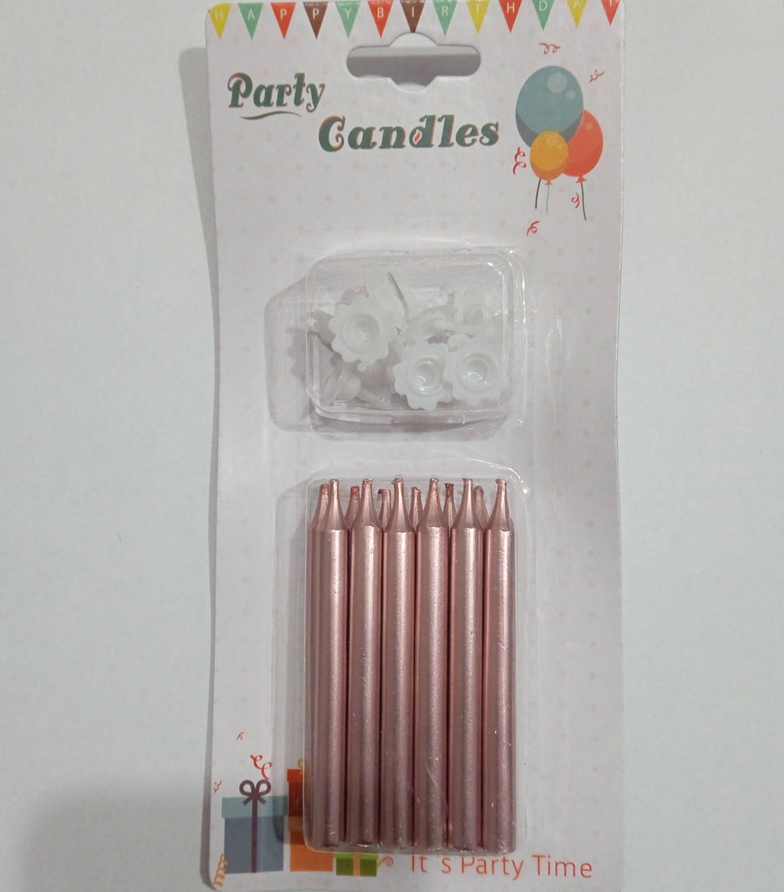 Свечи в торт «Карандаш» розовое золото (12шт.)
Свечи в торт «Карандаш» розовое золото (12шт.)