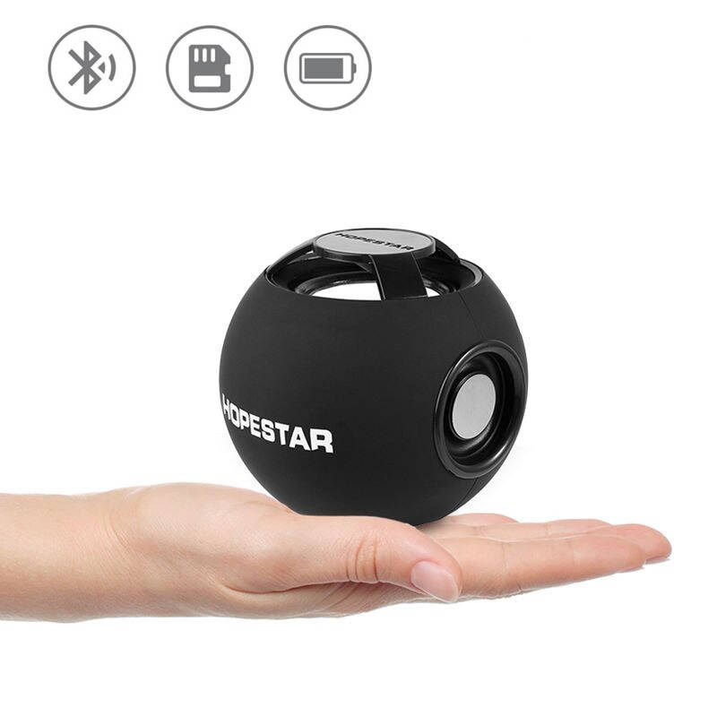 Портативная Bluetooth колонка Hopestar H46 аккустическая система шар с ФМ MP3 USB Черный KKC
Портативная Bluetooth колонка Hopestar H46 аккустическая система шар с ФМ MP3 USB Черный KKC