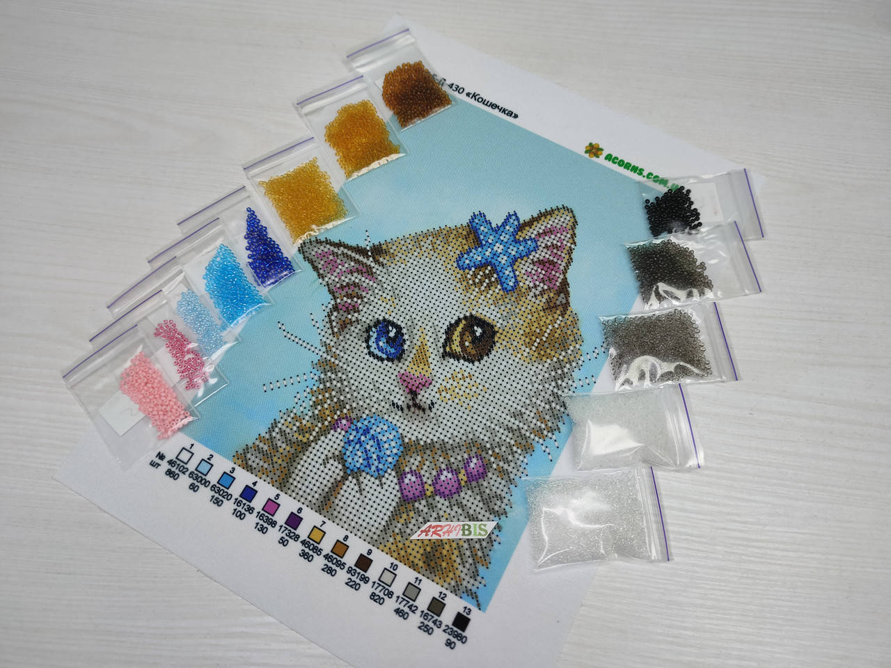 Набор для вышивания бисером "Кочешка" 
Набор для вышивания бисером "Кочешка"