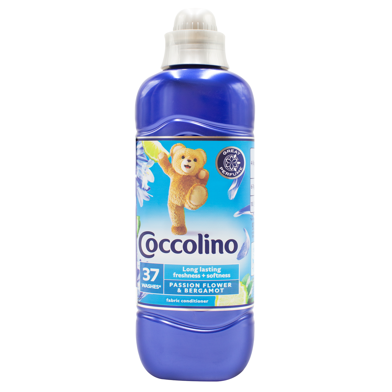 Парфюмированный кондиционер Coccolino Creations Passion Flower & Bergamot 925 мл (37 стирок)
Парфюмированный кондиционер Coccolino Creations Passion Flower & Bergamot 925 мл (37 стирок)