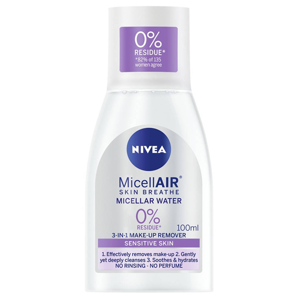 Мицеллярная вода для чувствительной кожи Nivea MicellAir Skin Breathe Micellar 100 мл (42344759)
Мицеллярная вода для чувствительной кожи Nivea MicellAir Skin Breathe Micellar 100 мл (42344759)