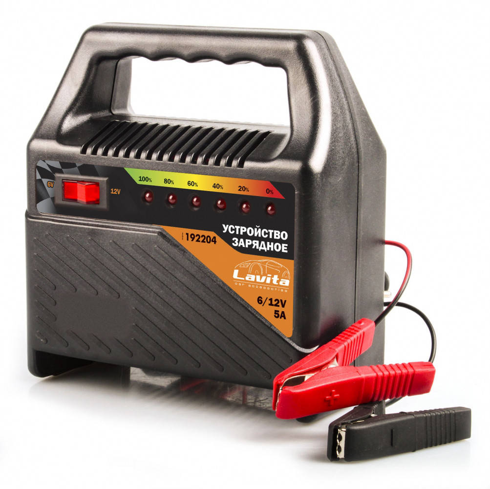 Зарядное устройство 5А, 6-12В LED 
Зарядное устройство 5А, 6-12В LED