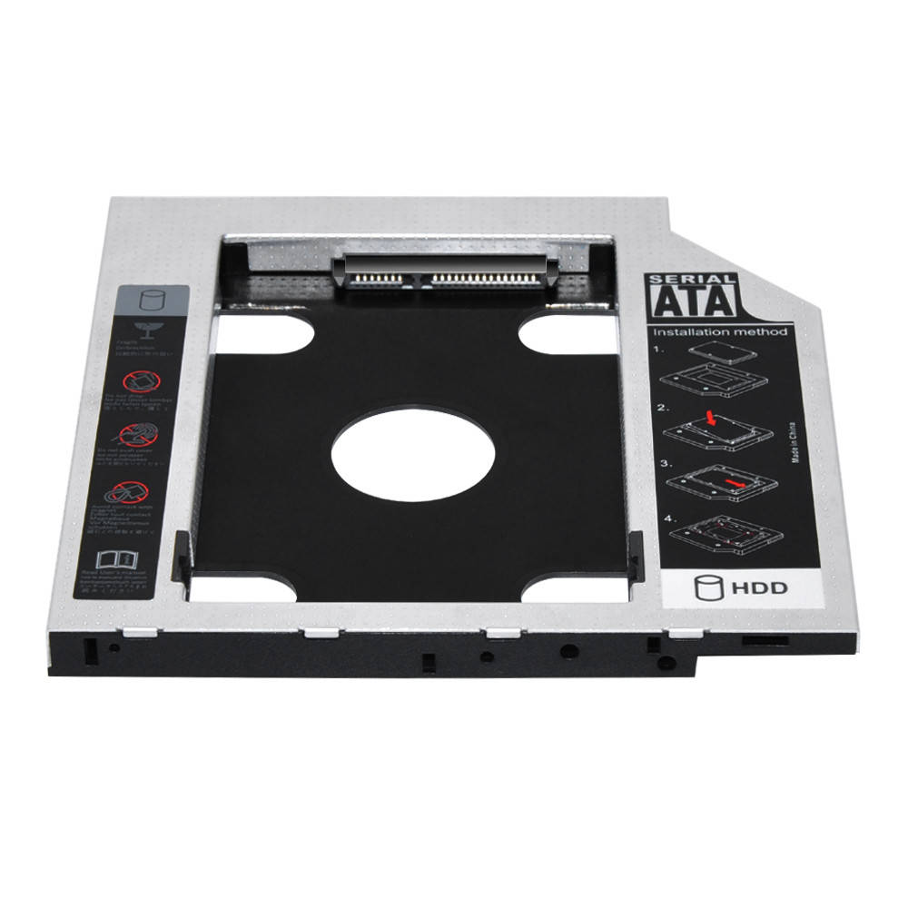 DVD-карман для HDD 2.5 дюйма, SATA - SATA, 12,7 мм, TRY Caddy Optibay алюминий новый
DVD-карман для HDD 2.5 дюйма, SATA - SATA, 12,7 мм, TRY Caddy Optibay алюминий новый