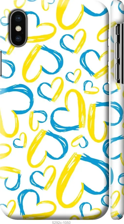 Чехол для Apple iPhone X с картинкой / на айфон икс эс с принтом Сердца UA, Желтый
Чехол для Apple iPhone X с картинкой / на айфон икс эс с принтом Сердца UA, Желтый