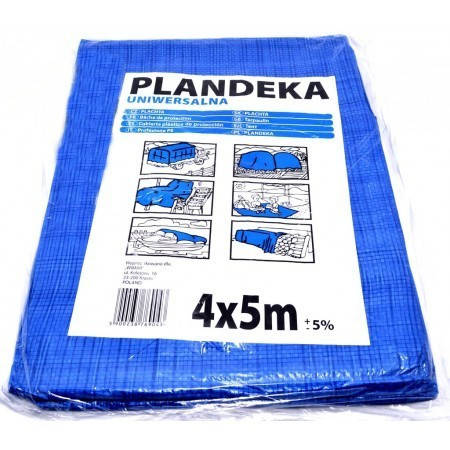 Тент Брезент Пландека Тарпаулин защитный (60g\m2) 4x5 Польша (Wimar), Синий 
Тент Брезент Пландека Тарпаулин защитный (60g\m2) 4x5 Польша (Wimar), Синий