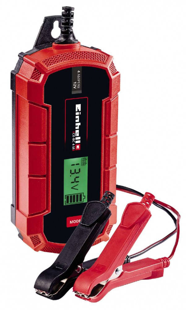 Автомобильное зарядное устройство для аккумулятора Einhell CE-BC 4 M : 12V, 3-120 Ah (1002225)
Автомобильное зарядное устройство для аккумулятора Einhell CE-BC 4 M : 12V, 3-120 Ah (1002225)