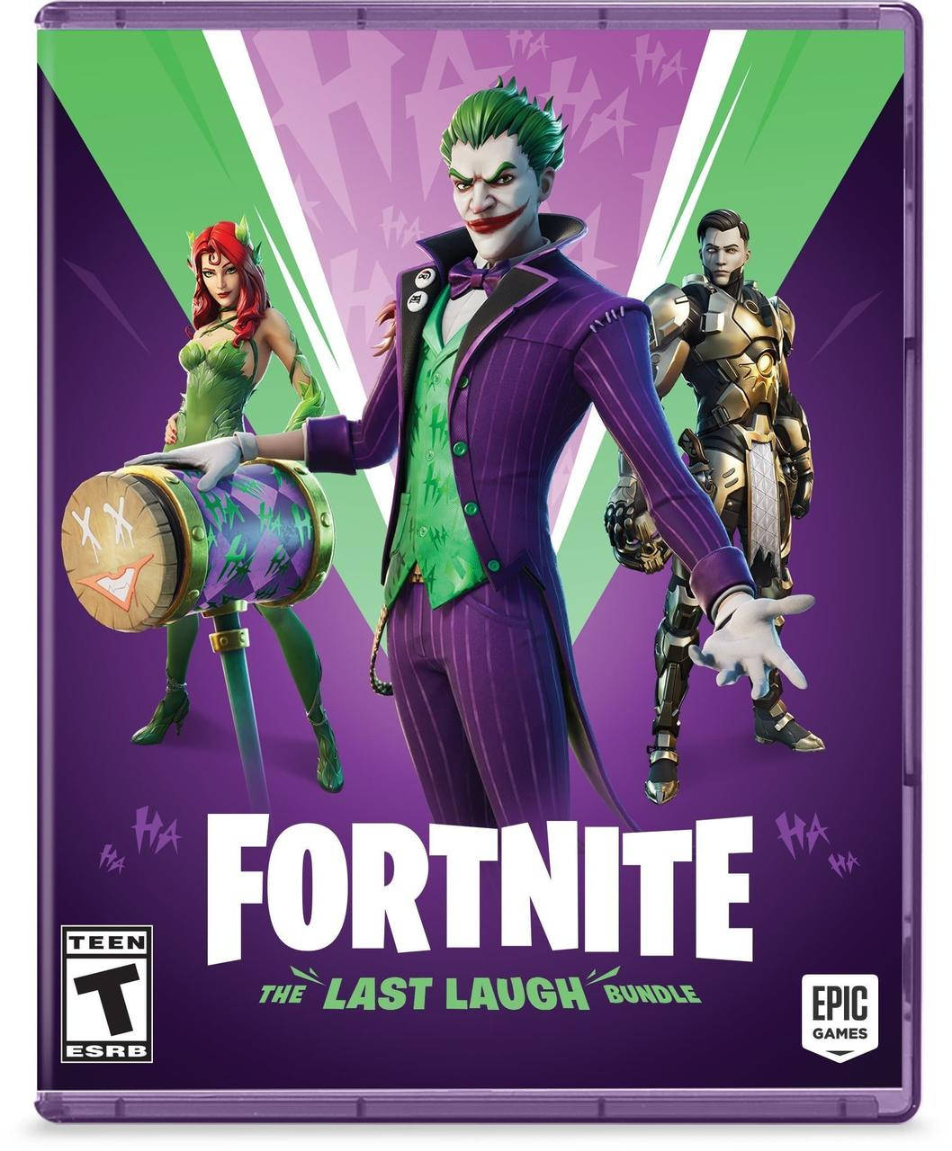 Набор Fortnite - The Last Laugh Bundle (Фортнайт компл. «Кто смеётся последним»)
Набор Fortnite - The Last Laugh Bundle (Фортнайт компл. «Кто смеётся последним»)