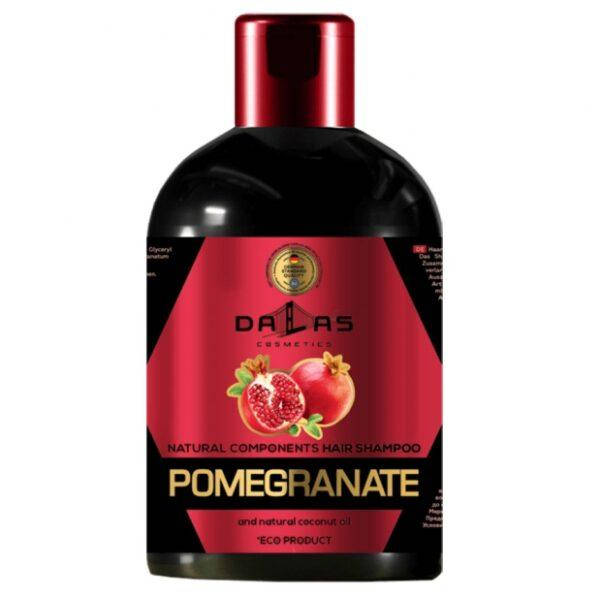 Шампунь для волос Dallas Cosmetics Pomegranate с маслом гранатовых косточек и натуральным кокосовым маслом, 1л
Шампунь для волос Dallas Cosmetics Pomegranate с маслом гранатовых косточек и натуральным кокосовым маслом, 1л