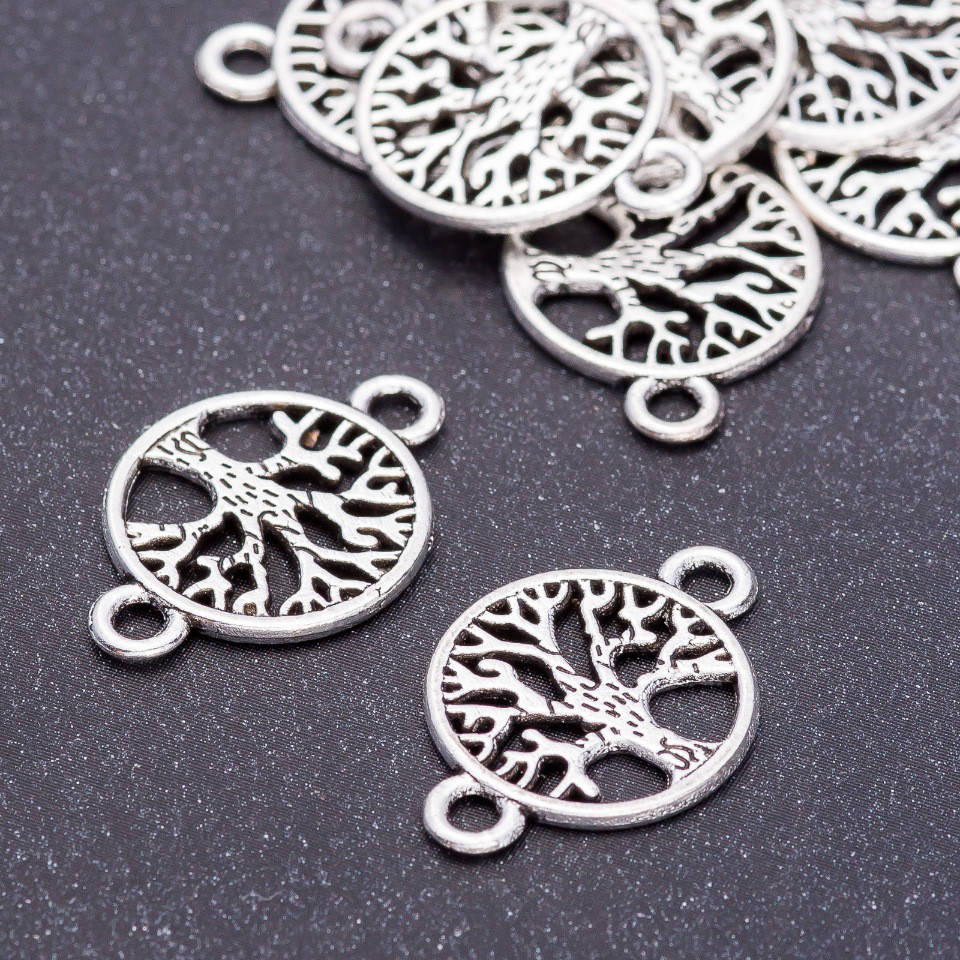 Фурнитура коннектор Дерево d-15мм L2 мм dотв-я-3мм фасовка 20гр. +- 19шт. 
Фурнитура коннектор Дерево d-15мм L2 мм dотв-я-3мм фасовка 20гр. +- 19шт.