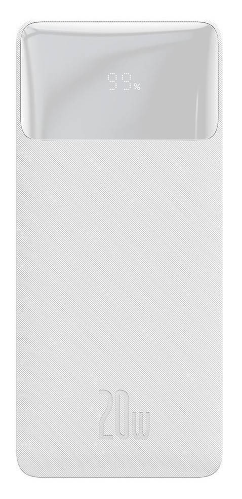 Портативная батарея Baseus Bipow Digital Display Power bank 30000mAh 20W PPDML-N02 White
Портативная батарея Baseus Bipow Digital Display Power bank 30000mAh 20W PPDML-N02 White