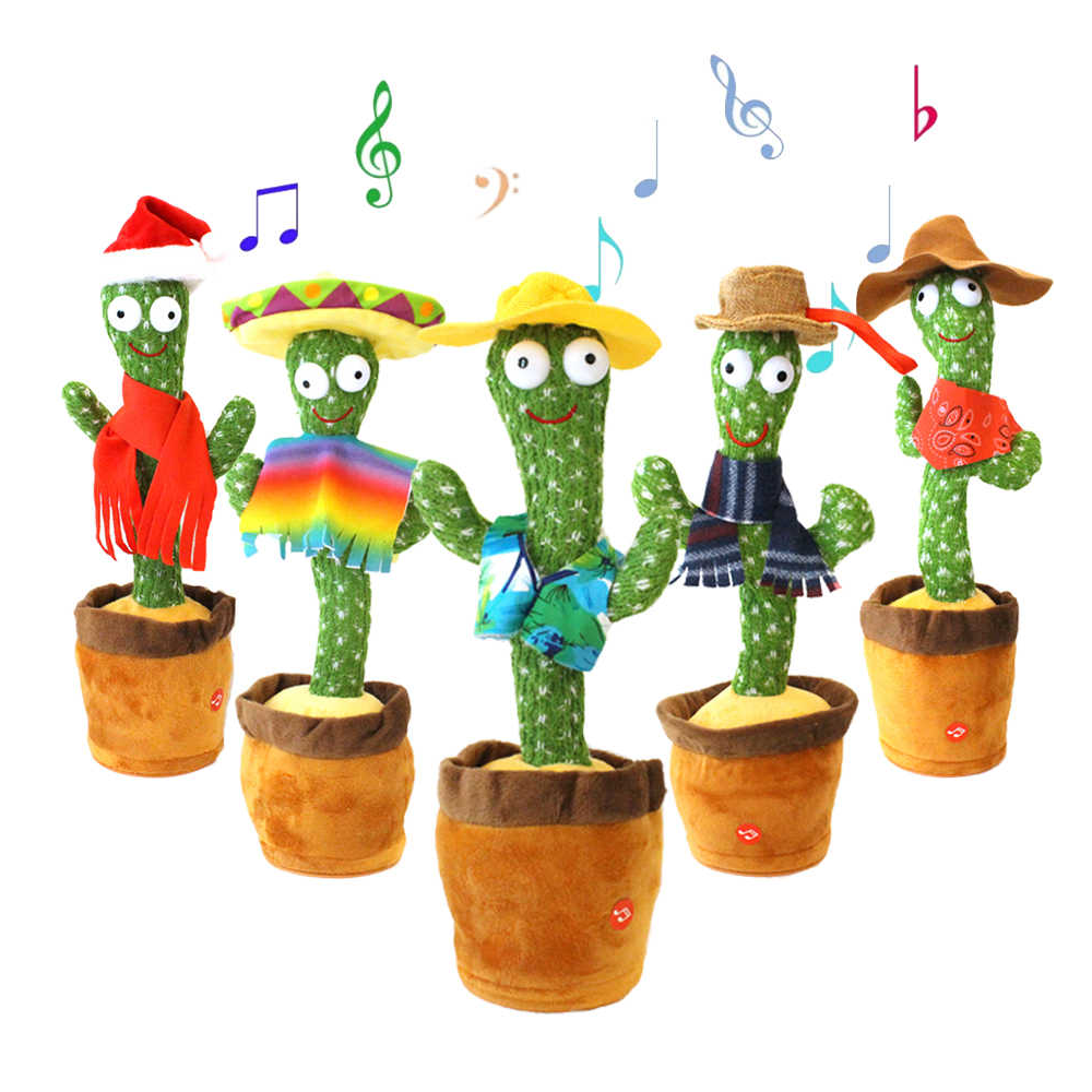 Танцующий и поющий кактус с подсветкой Dancing Cactus 120 песен / Кактус повторюшка МИКС, Зелёный
Танцующий и поющий кактус с подсветкой Dancing Cactus 120 песен / Кактус повторюшка МИКС, Зелёный