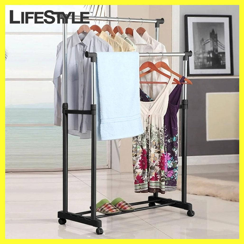 Телескопическая стойка вешалка для одежды Double Pole WJF 001 Small 130x65x32 / Напольная вешалка
Телескопическая стойка вешалка для одежды Double Pole WJF 001 Small 130x65x32 / Напольная вешалка
