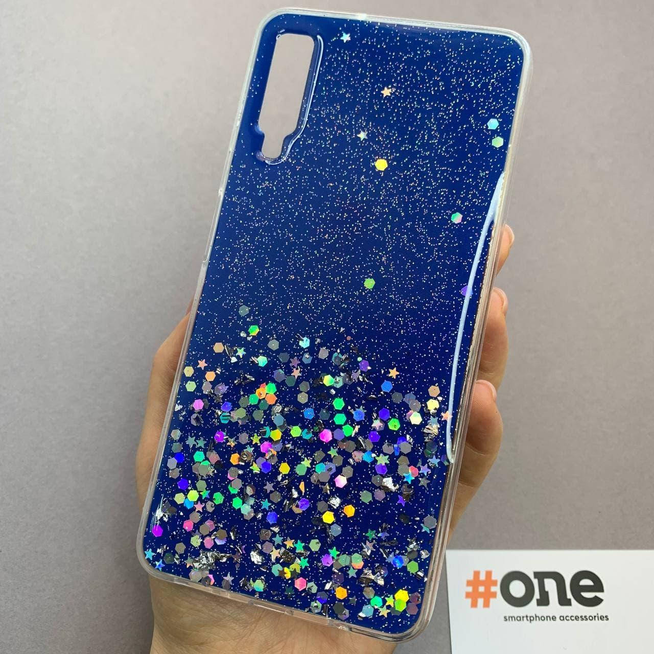 Чехол для Samsung Galaxy A7 2018 A750 накладка блестящая со звездочками чехол на телефон самсунг а7 синий R6U
Чехол для Samsung Galaxy A7 2018 A750 накладка блестящая со звездочками чехол на телефон самсунг а7 синий R6U