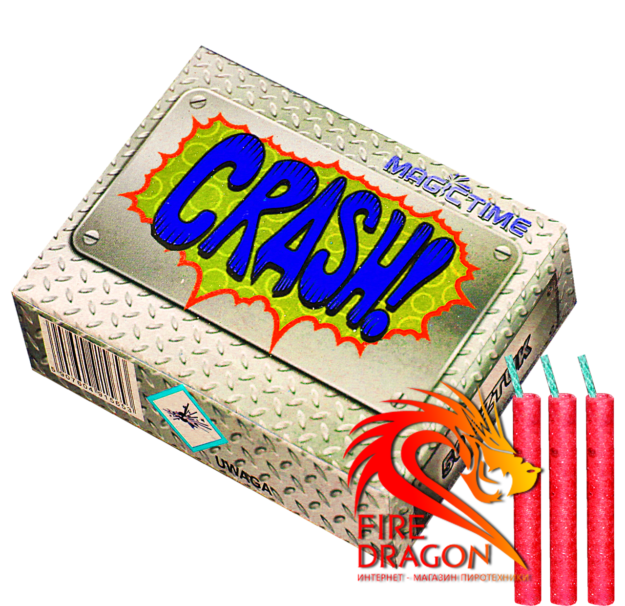 Петарды CRASH! Комета 50 штук в упаковке 
Петарды CRASH! Комета 50 штук в упаковке