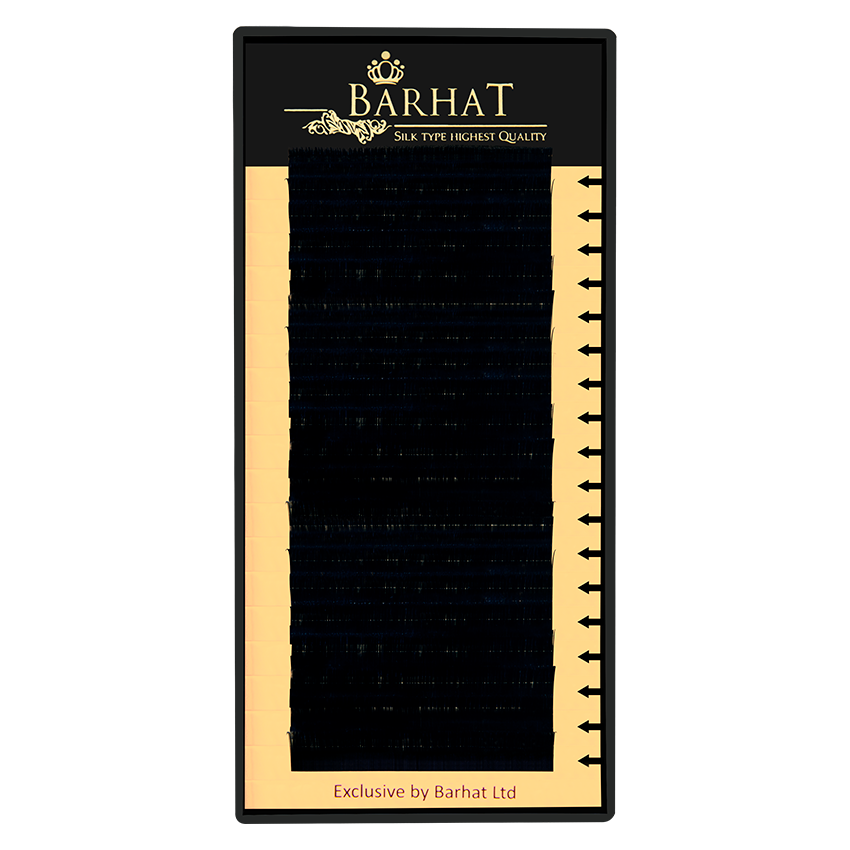 Ресницы для наращивания черные Barhat Lashes Единичные Barhat Silk (20 линий) С 0.10 10 мм, Черный
Ресницы для наращивания черные Barhat Lashes Единичные Barhat Silk (20 линий) С 0.10 10 мм, Черный