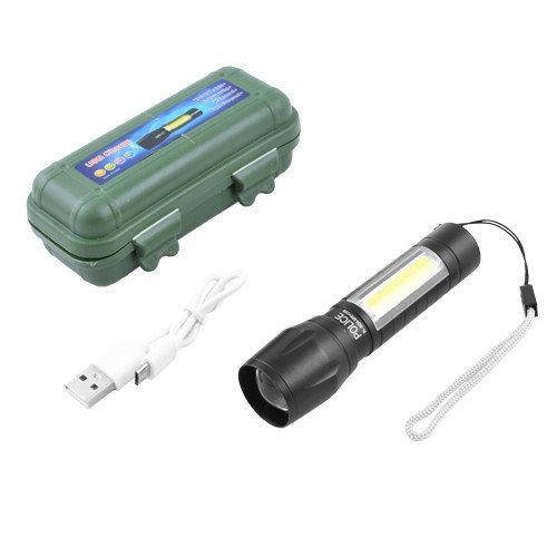 Светодиодный фонарик BL 511 COB с кейсом, USB, 2000 mAh, металл, пластик, черный, фонарик, ручной фонарик
Светодиодный фонарик BL 511 COB с кейсом, USB, 2000 mAh, металл, пластик, черный, фонарик, ручной фонарик