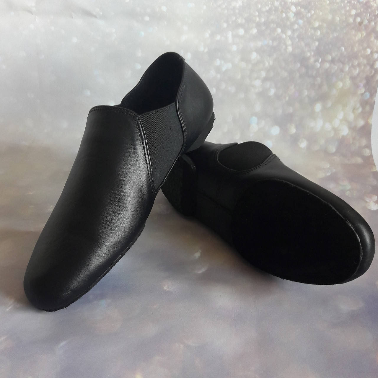 Джазовки кожаные чёрные, Черный
Джазовки кожаные чёрные, Черный