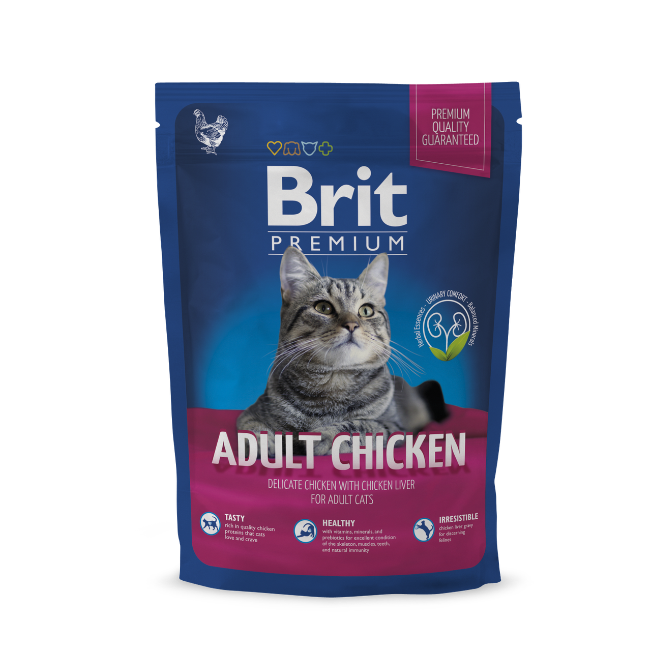 Brit Premium Cat Adult Chicken с курицей для взрослых кошек 8кг 
Brit Premium Cat Adult Chicken с курицей для взрослых кошек 8кг