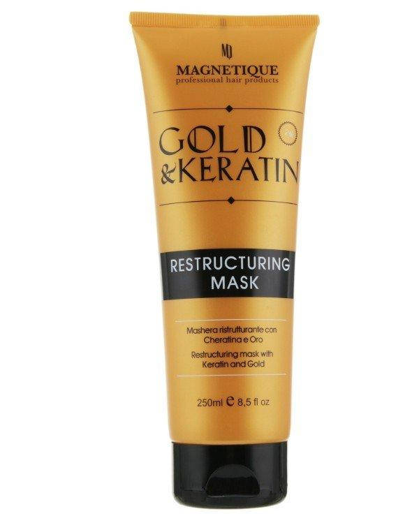 Маска восстанавливающая для волос Magnetique Gold & Keratin Oil Restructuring Mask 250 мл (8866Gu)
Маска восстанавливающая для волос Magnetique Gold & Keratin Oil Restructuring Mask 250 мл (8866Gu)