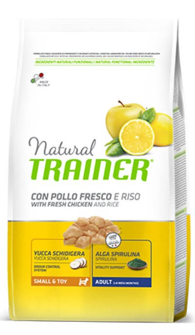 Сухой корм Trainer Natural Super Premium Adult Mini для взрослых собак малых пород с свежей курятиной, рисом и
Сухой корм Trainer Natural Super Premium Adult Mini для взрослых собак малых пород с свежей курятиной, рисом и