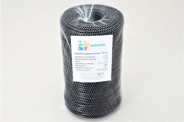 Кембрик - агрошнурок, агротрубка Аграрио - Agrario 4 мм, 1 кг, ПВХ черный
Кембрик - агрошнурок, агротрубка Аграрио - Agrario 4 мм, 1 кг, ПВХ черный