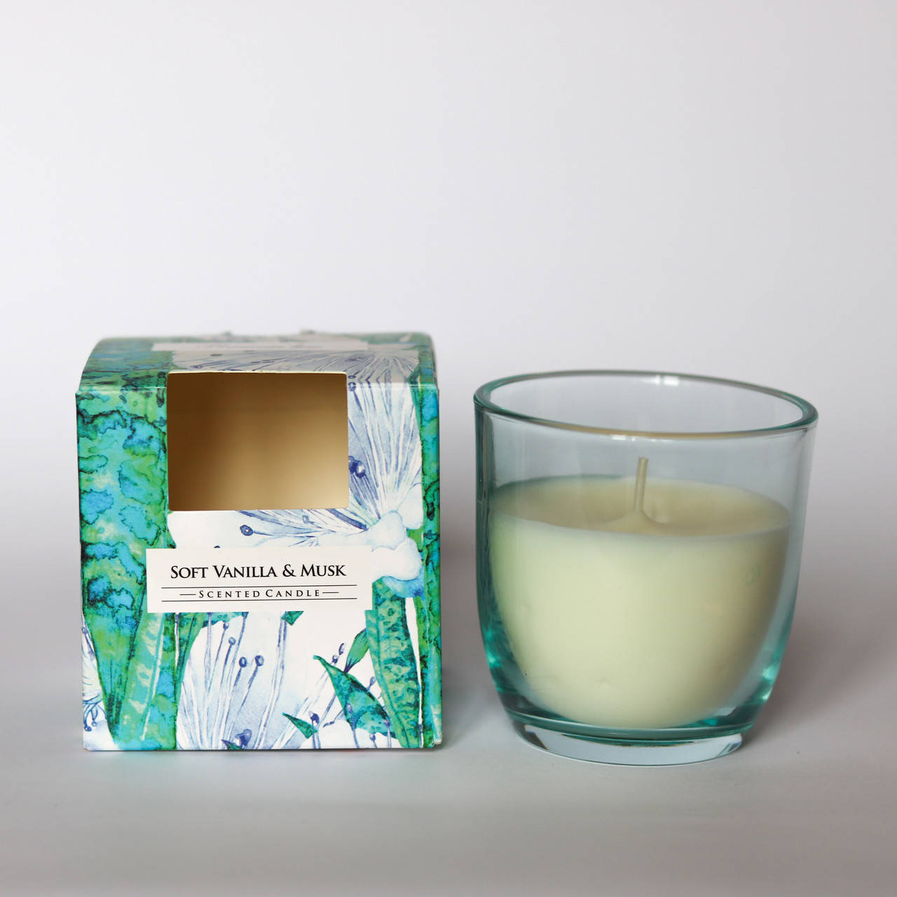 Ароматическая свеча в стеклянной чаши с запахом Soft Vanilla & Musk Нежная ваниль и мускус Bispol
Ароматическая свеча в стеклянной чаши с запахом Soft Vanilla & Musk Нежная ваниль и мускус Bispol