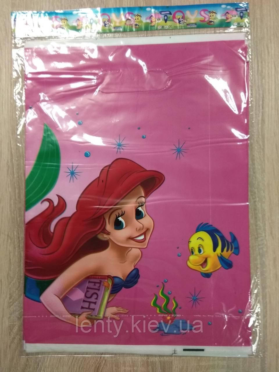 Набор пакеты подарочные Русалочка Ариэль детские для подарков 20х30 (10шт/уп) 
Набор пакеты подарочные Русалочка Ариэль детские для подарков 20х30 (10шт/уп)