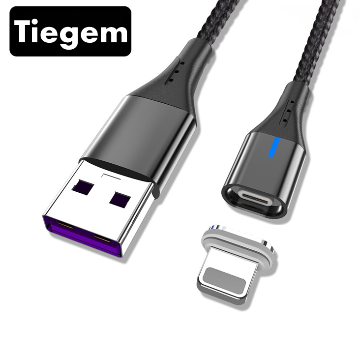 Магнитный кабель для быстрой зарядки USB - Lightning зарядный зарядка провод шнур на iPhone айфон лайтнинг T1B, Черный
Магнитный кабель для быстрой зарядки USB - Lightning зарядный зарядка провод шнур на iPhone айфон лайтнинг T1B, Черный
