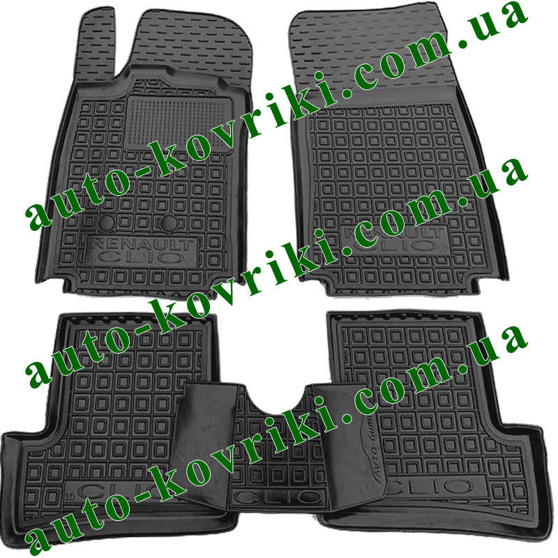 Резиновые коврики в салон Renault Clio 3 2005-2012 (3двери) (Хетчбек) (Avto-Gumm), Черный
Резиновые коврики в салон Renault Clio 3 2005-2012 (3двери) (Хетчбек) (Avto-Gumm), Черный