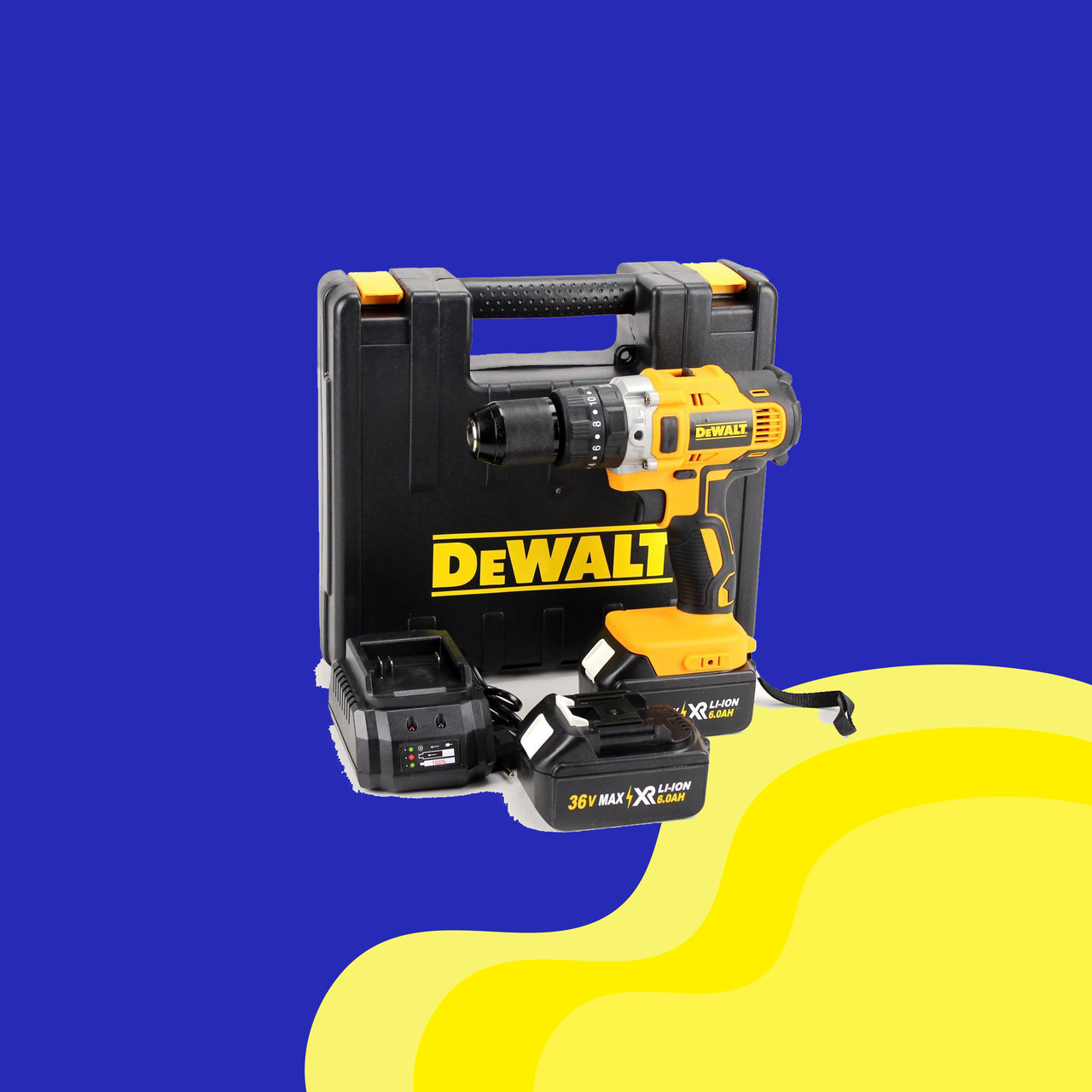 Мощный шуруповерт ударный DeWalt DCD996P2, шуруповерт для ремонта, аккумуляторный шуруповерт
Мощный шуруповерт ударный DeWalt DCD996P2, шуруповерт для ремонта, аккумуляторный шуруповерт