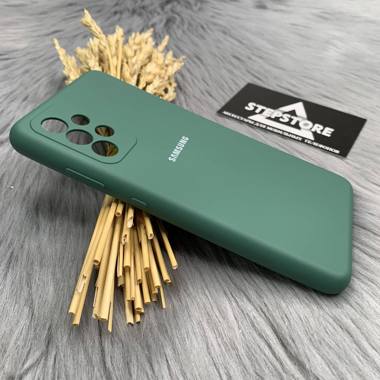 Чехол Silicone case для Samsung A52 А525 с микрофиброй закрытым низом противоударный силиконовый черный black Зеленый
Чехол Silicone case для Samsung A52 А525 с микрофиброй закрытым низом противоударный силиконовый черный black Зеленый